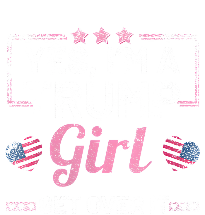 Yes Im A Trump Girl Get Over It Donald Trump Sustainable Knit Beanie