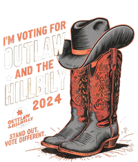 Im Voting For The Outlaw And The Hillbilly 2024 Retro Wool Snapback Cap