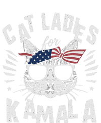 Cat Ladies For Kamala Harrison 2024 T-Shirt