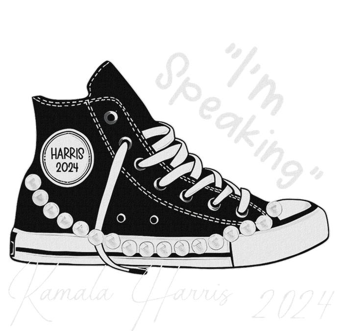 IM Speaking Chucks And Pearls Election Kamala 2024 T-Shirt