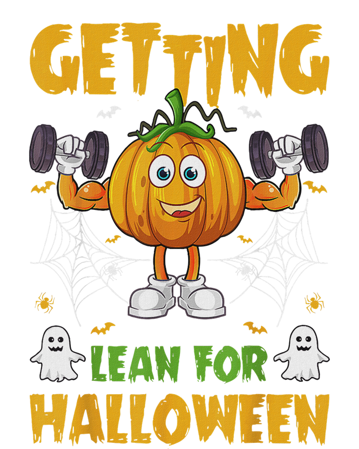 Getting Lean For Halloween Funny Workout Happy Halloween Canvas