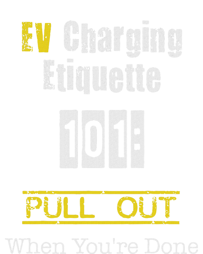 Ev Charging Etiquette Pull Out When YouRe Done Sustainable Knit Beanie