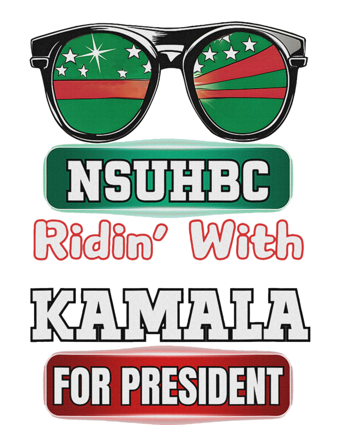 Ridin With Kamala Norfolk Nsuhbc Hbc Cooling Performance Crew T-Shirt