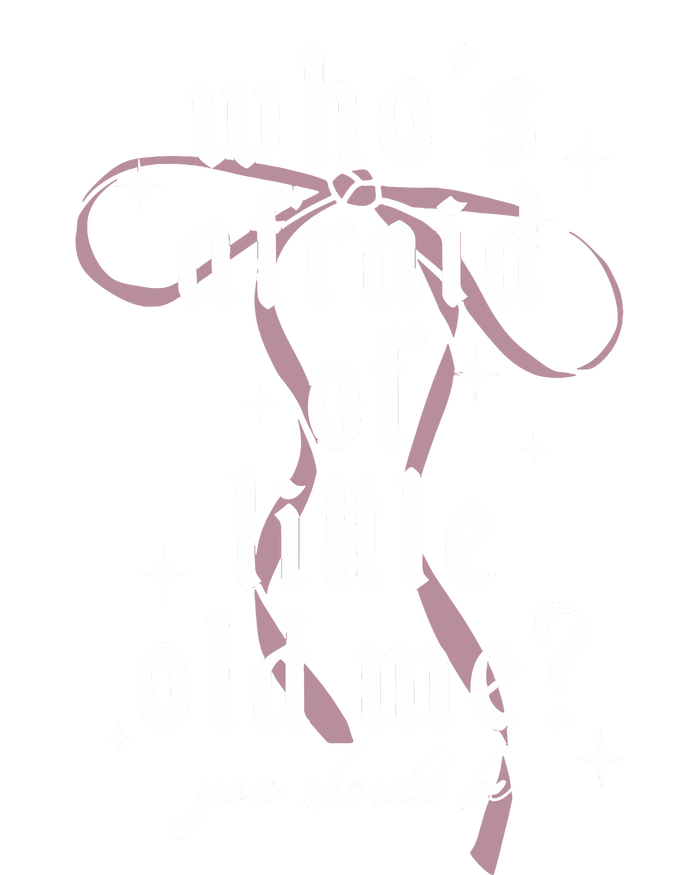 WhoS Afraid Of Little Old Me Women's Fleece Hoodie