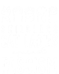 Childless Cat Ladies Against Fascism Proud Childless Cat Ladies Against Fascism T-Shirt