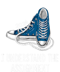 I Understand The Assignment Sneakers And Pearls Kamala 2024 Women's Flannel Pajama Set