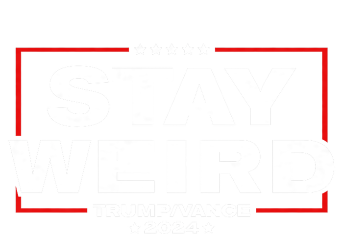 Weird Trump 2024 Stay Weird Donald Trump Jd Vance Toddler Zip Fleece Hoodie