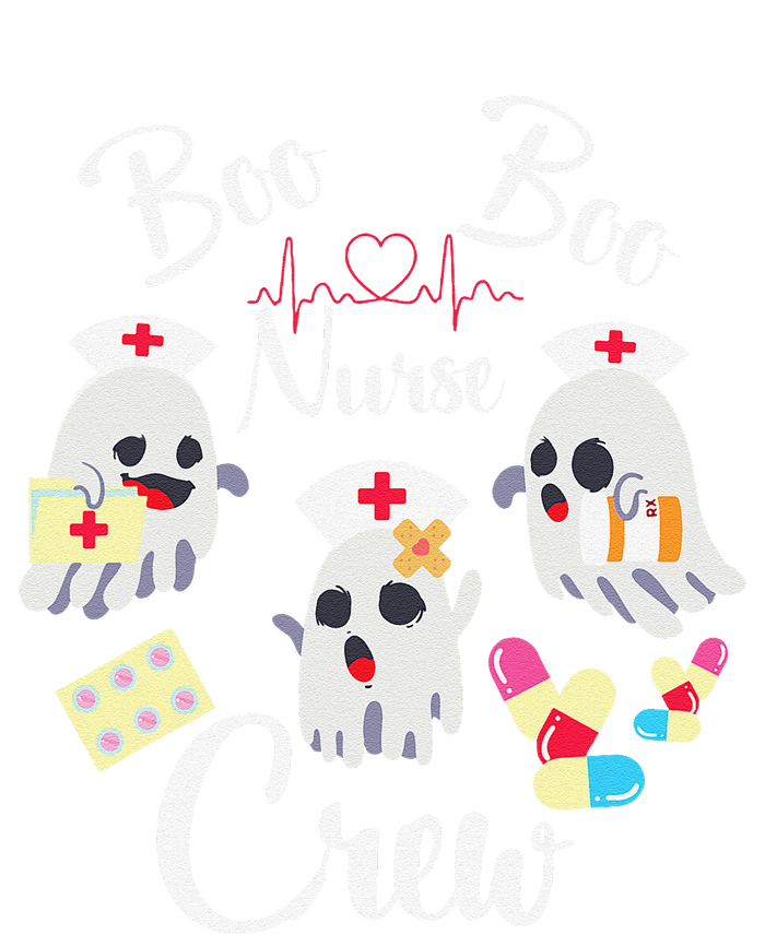 Boo Boo Crew Nurse Ghost Costume Funny Halloween Gift Womens California Wash Sweatshirt