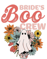 BrideS Boo Crew Floral Ghost Wedding Bachelorette Halloween Women's T-Shirt