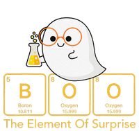 Chemistry Boo The Element Of Surprise Cute Chemist Halloween Metallic Star Ornament