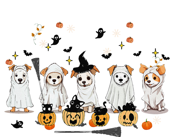 Ghost Dog Halloween Boo Ghost Lover Dog Owner Mom Dad T-Shirt