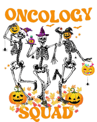 Oncology Squad Skeleton Pumpkin Fall Leaves Spooky Halloween Sustainable Beanie