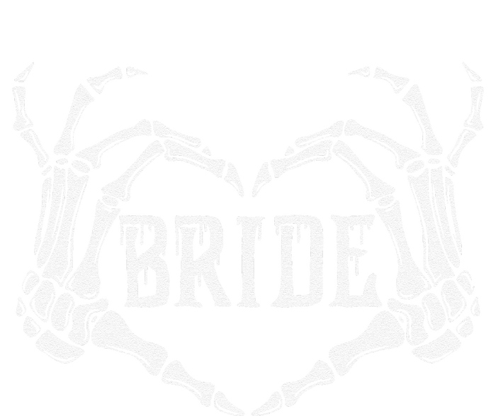 Spooky Bride Skeleton Hands Halloween Engagement Wedding Zip Tote Bag