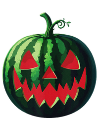 Spooky Summer Watermelon Jack O Lantern Halfway To Halloween T-Shirt