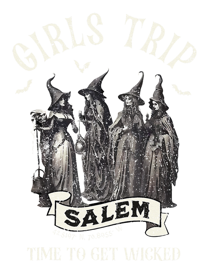 Vintage Trip To Salem Time To Get Wicked Halloween T-Shirt