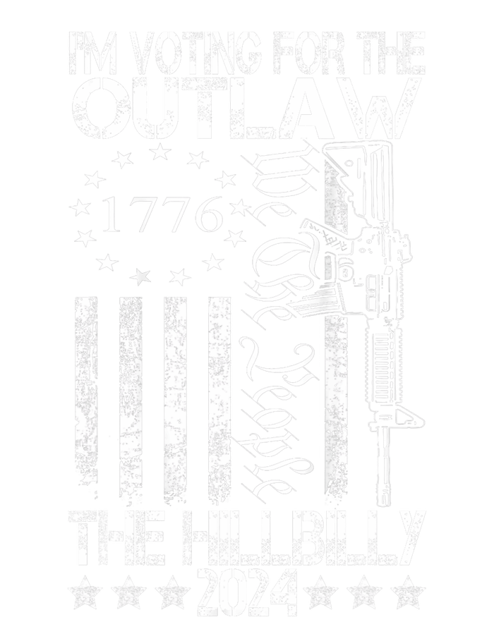 IM Voting For The Outlaw And The Hillbilly 2024 Pro 45 Mesh Reversible Basketball Jersey Tank