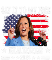 Say It To My Face Kamala Harris 2024 Short Acrylic Beanie