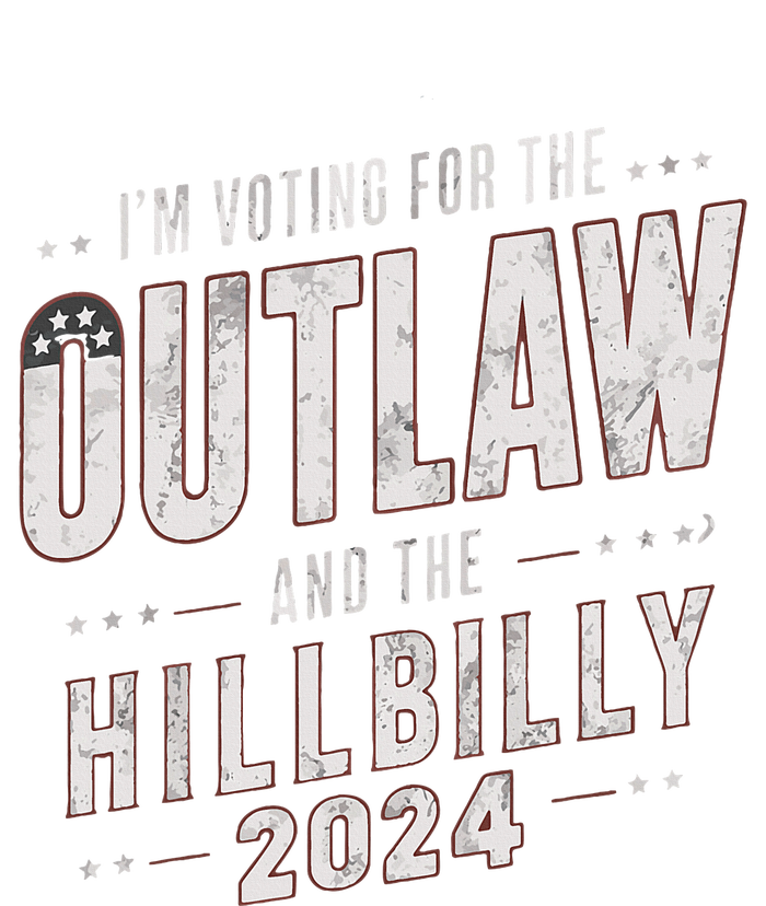 Voting For The Outlaw And The Hillbilly 2024 T-Shirt