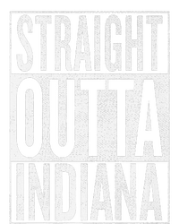 Straight Outta Indiana Great Travel Gift Idea Kids Sweatshirt