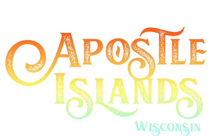 Apostle Islands Wisconsin Tourist Souvenir Gift Kids Long Sleeve Shirt