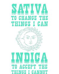 Sativa To Change The Things I Can Indica Positivity T-Shirt