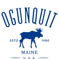 Ogunquit Maine Usa With Moose Design Souvenir Garment-Dyed Heavyweight T-Shirt