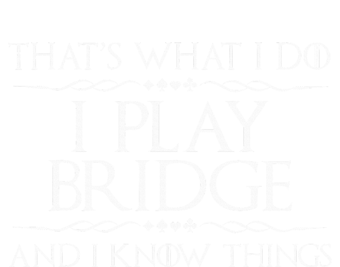 ThatS What I Do I Play Bridge Bridge Player Card Game Tie-Dye T-Shirt