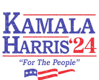 Kamala Harris 24 For The People President 2024 Us Flag Premium Pullover Hoodie