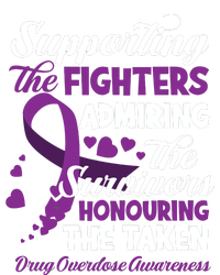 Support Fighters Honouring Taken Drug Overdose Awareness Womens California Wash Sweatshirt