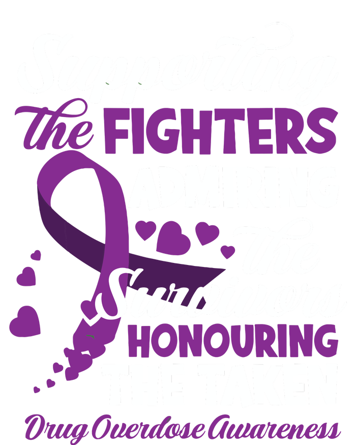 Support Fighters Honouring Taken Drug Overdose Awareness Womens California Wash Sweatshirt