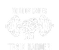 Nobody Cares Train Harder Fitness Weightlifting Workout Snapback Five-Panel Rope Hat