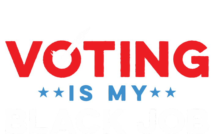 Voting Is My Black Job USA-Made Snowflake Beanie