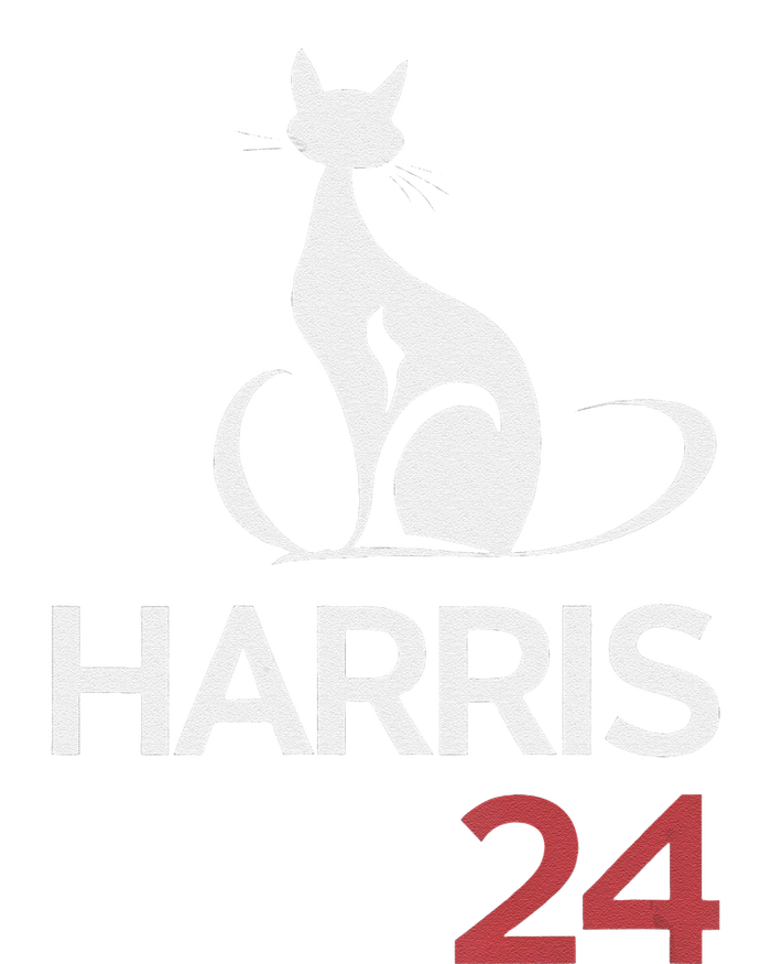 Cat Ladies For Kamala Funny Cat 2024 President Kamala Harris T-Shirt