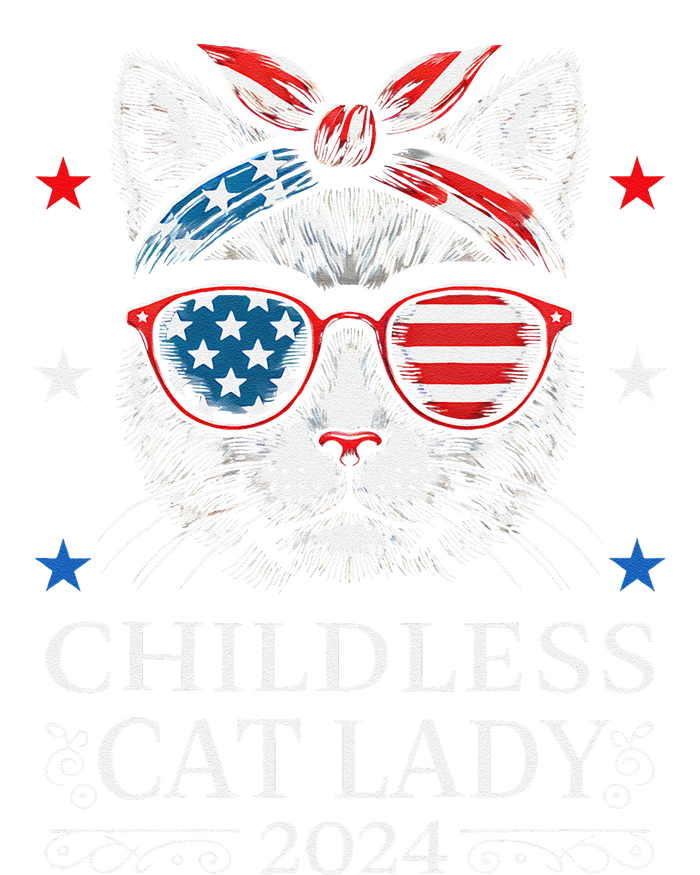 Childless Cat Lady Ladies For Kamala Harris Voting Kamala Ladies Long Sleeve Shirt