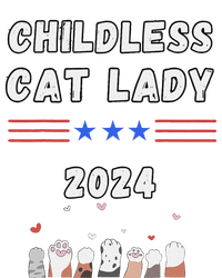 Funny Childless Crazy Cat Lady 2024 Crazy Cat Lady Funny Cooling Performance Crew T-Shirt