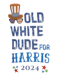 Old White Dude For Kamala Harris President 2024 Long Sleeve Shirt