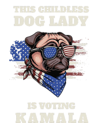 This Childless Dog Lady Is Voting Kamala Election Usa 2024 Toddler Sweatshirt