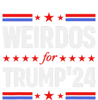 Weirdos For Trump 24 Funny Sarcastic Saying T-Shirt