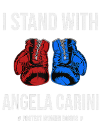 I Stand With Angela Carini Boxer Protect Women Boxing Baby Long Sleeve Bodysuit