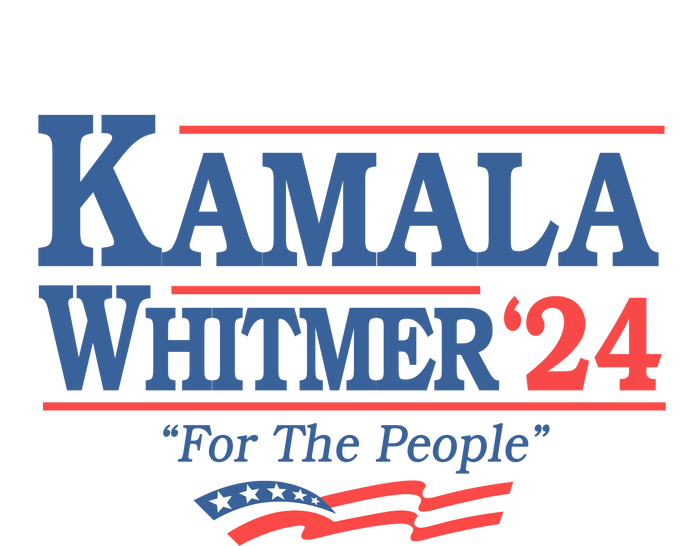 Kamala Whitmer For The People Political Graphic Toddler Fine Jersey T-Shirt