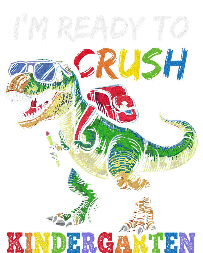 IM Ready To Crush Kindergarten Dinosaur 1st Day Of School Womens CVC Long Sleeve Shirt