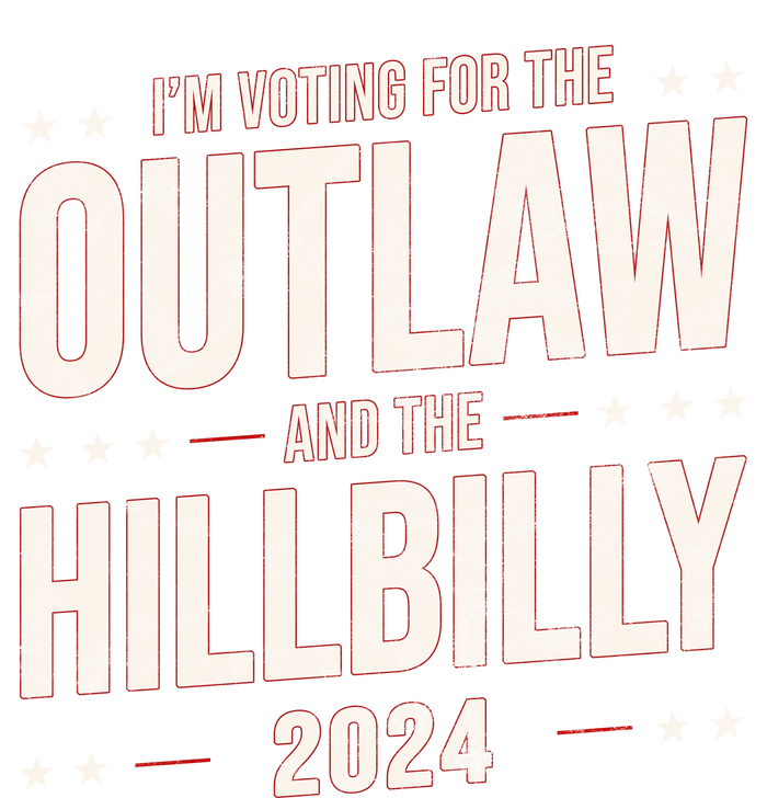 Im Voting For The Outlaw And The Hillbilly 2024 Sustainable Bucket Hat