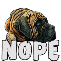 English Mastiff Nope Funny Lazy Pet Dog Cute T-Shirt