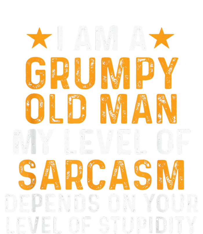 I Am A Grumpy Old Man My Level Of Sarcasm Depends On Your Women's Flannel Pajama Set