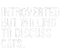 Introverted But Willing To Discuss Cats Introverts PosiCharge Competitor Tank