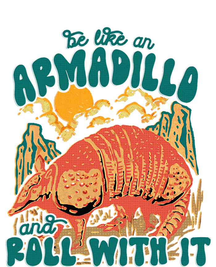 Be Like An Armadillo And Roll With It PosiCharge Competitor Tank