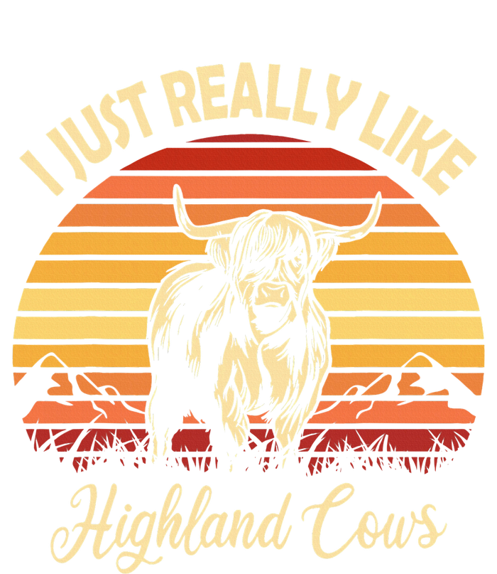 Cowgirl I Just Really Like Highland Cows Scottish Cow Baby Bodysuit