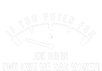 If You Voted For Biden You Owe Americans Gas Money Women's V-Neck T-Shirt