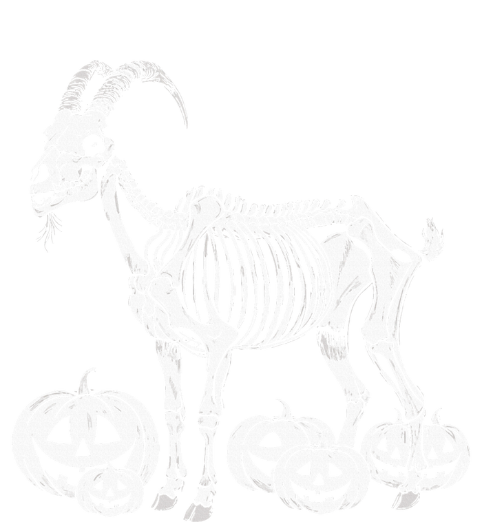 Goat Skeleton Birthday Halloween Dry Zone Grid Polo