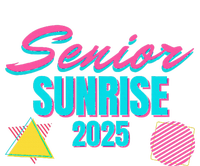 Retro Senior Sunrise 2025 High School 12th Twelfth Grade Women's Perfect Tri Rocker Tank